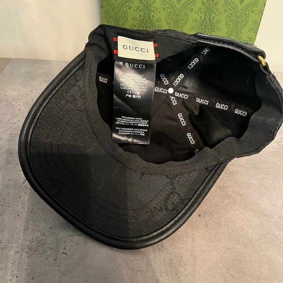 SOLD Black Gucci hat - Picture 3 of 4